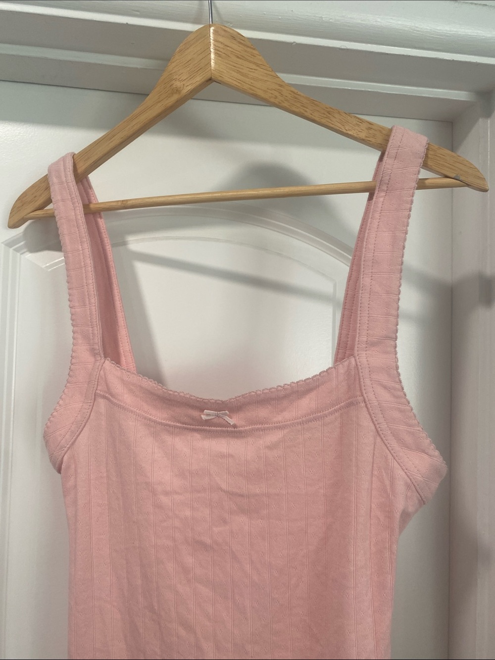 FREE PEOPLE End Game Pointelle Nightie in Pink. Size Small. 
NWOT Retail: $60 - Picture 6 of 10